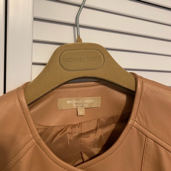 Michael Kors COLLECTION plongé leather jacket - Picture 7 of 7